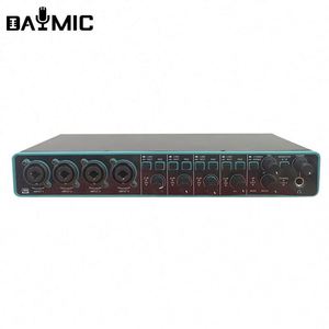 Factory DM404 Usb Pc <strong>Computer</strong> Sound Cards Audio Interface 4 in 4 Usb Sound Card 3rd Gen Usb Audio Interface for Studio - Product Image 1