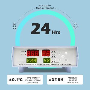 GRAN GRANJA Automático Digital Función completa Eclosión Pollitos Temperatura Humedad Controlador Incubadora Control - Product Image 4