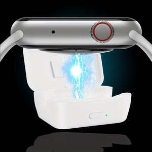 ที่ชาร์จแบบไร้สายขนาดเล็กสำหรับ iWatch เครื่องชาร์จนาฬิกาอัจฉริยะแบบไร้สายสำหรับ Apple Watch