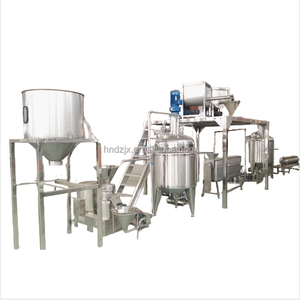 Dzjx công nghiệp lớn tùy chỉnh thép không gỉ vừng tahini và dây chuyền sản xuất halva mặn bơ đậu phộng tự động - Product Image 2