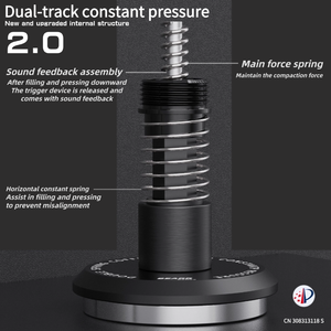 Cà phê <span class=keywords><strong>Tamper</strong></span> 30lb áp suất không đổi Flash Strike 51/53/53.75/58.35mm espresso maker accsesories Barista công cụ Barista <span class=keywords><strong>Tamper</strong></span> - Product Image 4