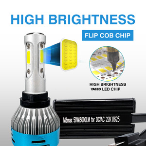 MOTOLED motosiklet Led far evrensel özel modifiye H4 H4 H6 BA20D P15D AC DC 8 80V - Product Image 4