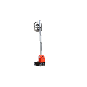 Wheel Type Lifting <strong>Platform</strong> AMWP11 Self-propelled Vertical Mast with Jib Sleeve Mast <strong>Platform</strong> <strong>Loading</strong> Capacity 200kg - Product Image 1