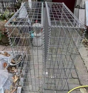 Boîtes de gabions hexagonales galvanisées à chaud en fil de fer soudé pour matelas de rivière et paniers muraux - Product Image 4