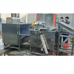 Tam otomatik tavuk ve ördek 9 saç rulosu depilasyon makinesi ekipmanları et tavuk kesim ve yolma makinesi - Product Image 6