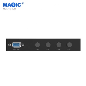 Alta definición 1080P 60Hz Full HD VGA Switch 1440P Bi Direction Video Switcher 4 Entrada 1 Salida para Monitor - Product Image 6