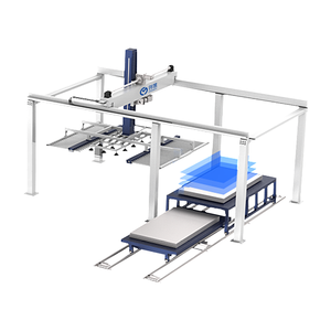 Factory Custom Gantry Palletizer Linear Robotic <strong>Automatic</strong> <strong>Loading</strong> <strong>and</strong> <strong>Unloading</strong> <strong>Systems</strong> for Sheet Metal or Wood Panels - Product Image 3
