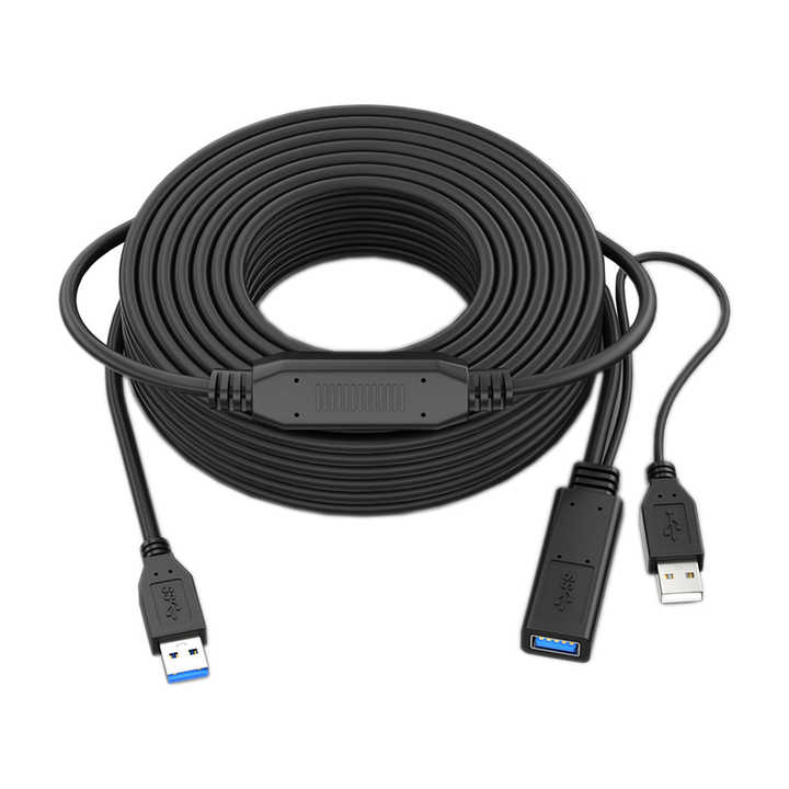 USB 2.0/3.0 Extension Cable 10 Feet 3 Meters 5M 10M 20M Premium Durable M to F Extender with Gold-plated Connectors USB Cables