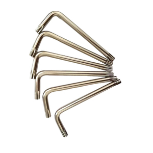 T4 T5 T6 T7 T8 T9 T10 T15 T20 T25 T30 T45 T50 L şekli kısa kol allen güvenlik Torx anahtar delik ile