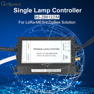 Gebosun-controlador de luz Solar para exteriores, controlador de lámpara individual inalámbrico para luz Solar inteligente