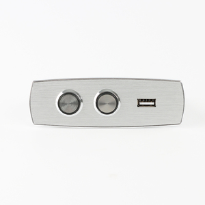 ALWSK-29 двухкнопочная пластиковая полоса USB Type-C переключатель левый свет толкающий стержень подъемный диван пульт дистанционного управления аксессуары для мебели - Product Image 1