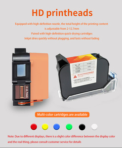 INCODE neuer handgerät tintenstrahldrucker kleiner produktionsdatum QR-code barcode etikett chargennummer verpackung beutel flasche codierungsmaschine