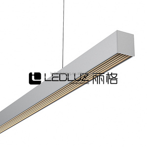 Surface or Suspend Mounted Anti Glare <strong>Led</strong> Aluminum Profile With Prismatic Low Glare Control Extrusion - Product Image 2