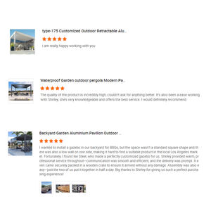 3x4x4 سبيكة العريشة 6 باب Sunroom شرفة واقية من المطر شرفة التحكم عن بعد حجم قابل للتخصيص - Product Image 5