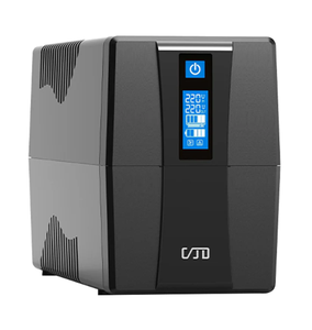 220V/<strong>110V</strong> Offline Dual-Voltage Line Interactive <strong>UPS</strong> 1500VA 900W <strong>Output</strong> Pure Sine Wave 12V <strong>Input</strong> with LCD and LED Display - Product Image 2