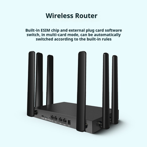 2.4G 5G NR 1200M WiFi5 Router Wireless Dual-core quad-thread 1GHz architettura MIPS WAN/LAN 10/100/1000Mbps rete adattiva - Product Image 2