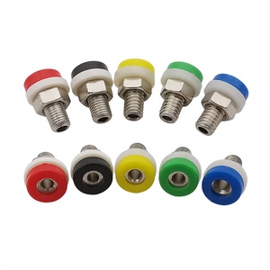 20Pcs 2mm muz kadın fiş soket PCB paneli dağı Jack bağlama sonrası Terminal konnektörü 5 renk - Product Image 1