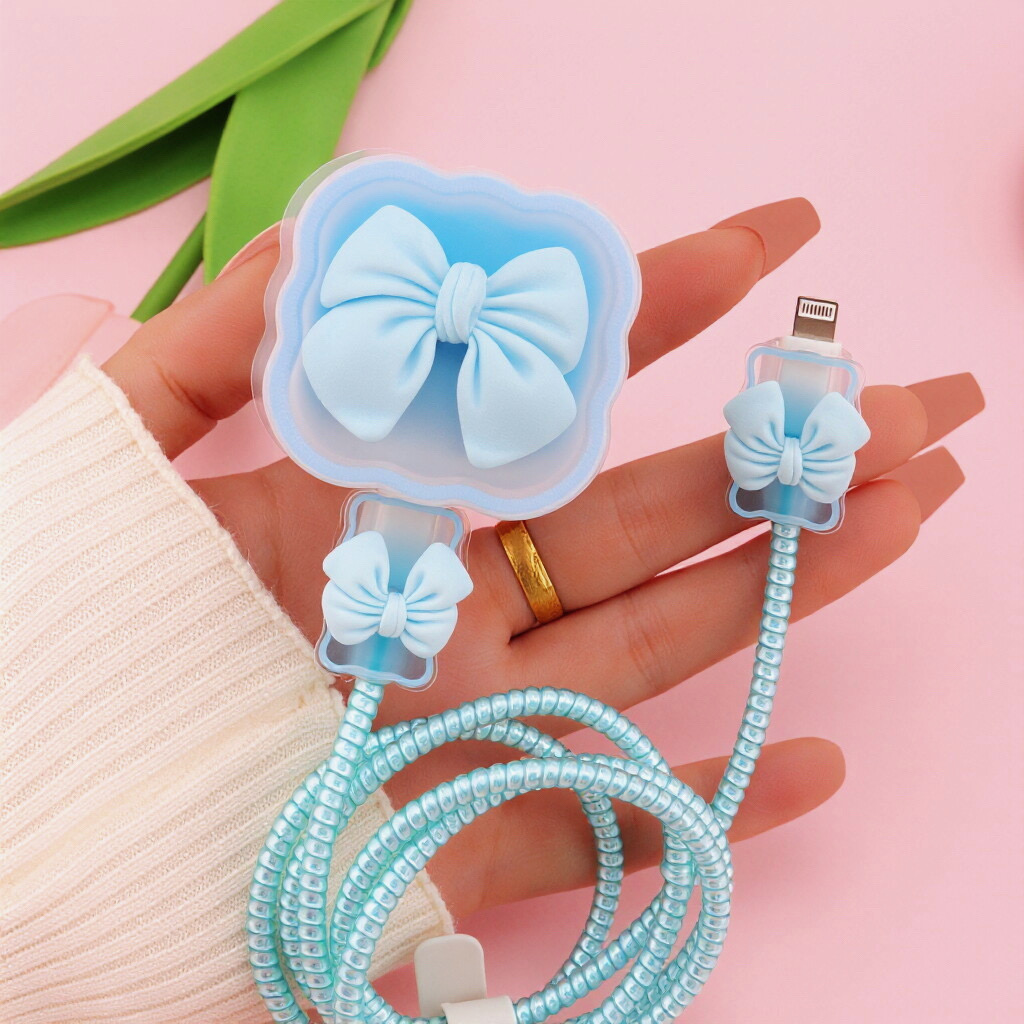 Blue charge case
