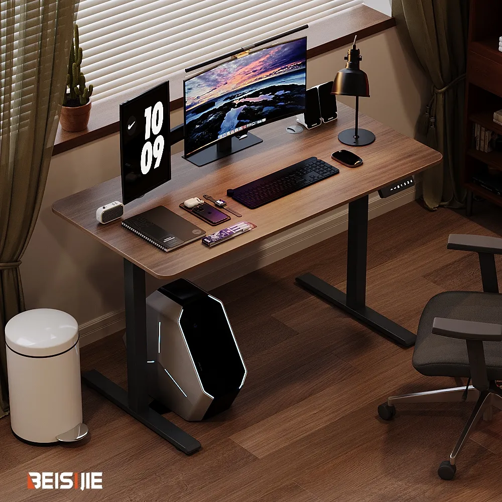 New ngồi đứng máy tính bàn Chiều cao có thể điều chỉnh ngồi đứng nhà văn phòng điện nâng bàn