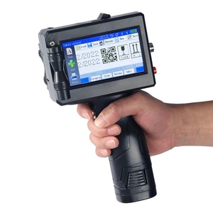 Portatile portatile a getto portatile TIJ stampante termica a getto d'inchiostro 12.7mm 25.4mm Online QR Bar <span class=keywords><strong>Batch</strong></span> data numero di codificazione macchina per il pacchetto