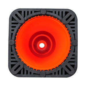 Điều kiện mới PVC an toàn giao thông nón với màu đen trọng cơ sở cho đường bãi đậu xe và quản lý giao thông - Product Image 5