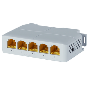 Fabrika fiyat yağlanmış Gigabit 5 Port 1000Mbps PoE Extender 1 PoE anahtarı NVR IP kamera için 4 OUT - Product Image 3