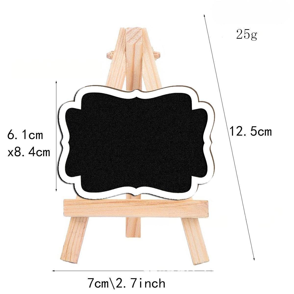 White Border Double-Sided Chalkboard