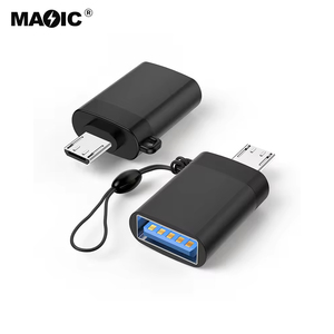 热销微型USB2.0适配器微型USB2.0公头转USB3.0母OTG适配器连接器微型USB OTG适配器手机 - Product Image 1