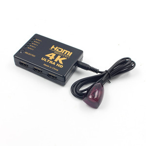 Conmutador HDMI 4K Ultra HD 5 en 1, Selector HDMI, 5 puertos con Control remoto IR para ordenador, HDTV, PS4, XBOX - Product Image 3