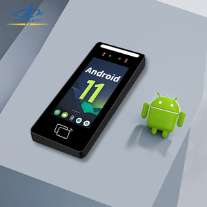 Android con controllo accessi di presenza di tempo Cloud gratuito (hf-fr05) 11 lettore di controllo accessi RFID sistema facciale sistema di impronte digitali
