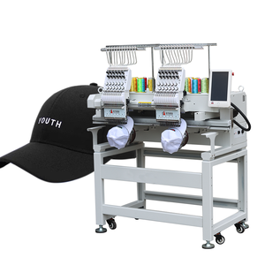 High Speed Automatic <strong>Computer</strong> in Factory Cheap Hat Embroidery <strong>Machine</strong> 3d Embroidery <strong>Machine</strong> Two Heads - Product Image 1
