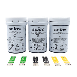 Sejoy 3 in 1 çok fonksiyonlu monitör kan keton ürik asit ölçer glikoz Test şeritleri - Product Image 1