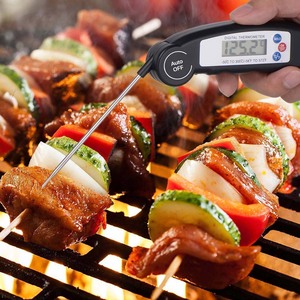 折叠食品烧烤肉烤箱折叠厨房温度计烹饪水油工具数字探针温度计