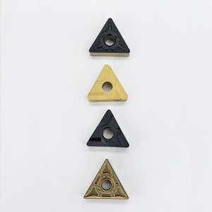 Insertos de corte de carburo de tungsteno personalizables para máquinas de torno CNC Herramientas de torneado compatibles con OEM en forma de triángulo - Product Image 3