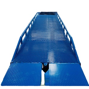 Easy to Install Mobile <strong>Loading</strong> and Unloading Ramp Hydraulic Stationary <strong>Loading</strong> Dock Ramp 15 Ton <strong>Loading</strong> Dock Ramps in Low Price - Product Image 1