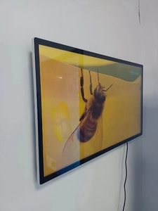 Exposição video fixada na parede alta qualidade do monitor LCD do LCD do tela táctil para o shopping