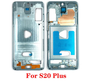 กรอบกลางจอ LCD สำหรับ Samsung S20 S21 S23 Note 10 20 PLUS ultra FE 5G กรอบหน้าจอ LCD