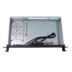 2024 más vendidos 1U Network Embedded Rackmount Server 250L Case Mini-ITX Factor de forma 19-Inch 1U Computer Server Storage Chasis - Product Image 3