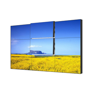 Monitoring <strong>LCD</strong> <strong>Display</strong> Tv 4K 55&quot; Panel Mount <strong>Controller</strong> Splicing Screen Bracket Digital Video Wall