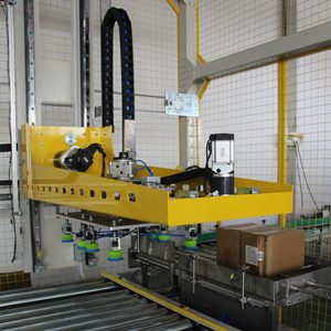 LWT 25kgs 30kgs積載重量小さな経済的コスト節約タイプ自動ロボットボックスカートンサーボパレタイザーマシン - Product Image 2