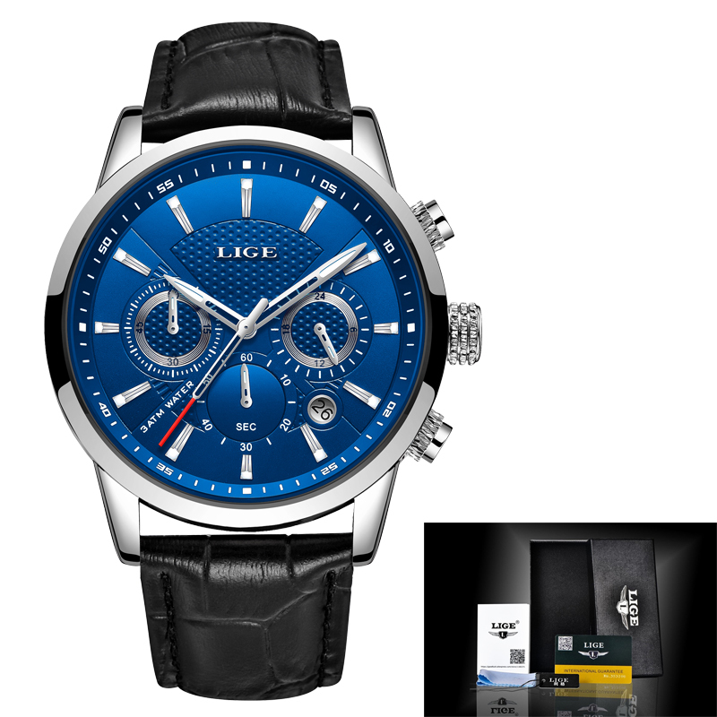 I - blue