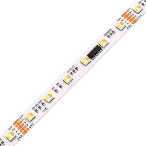 Ortam aydınlatma için popüler Dmx512 sinyal iletimi akıllı Ucs512 sihirli Rgbtw Ic esnek Led şerit işık - Product Image 4