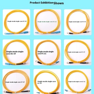 3m telekom sınıf Fiber Jumper SC/FC/LC/ST/APC/UPC tek modlu ve çok modlu çift çekirdekli ağ ve WiFi kullanımı için FTTH - Product Image 3