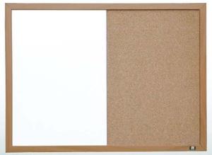 Papan pesan perencana tulis papan tulis putih, papan kombinasi 2 dalam 1 gabus kalender Mingguan - Product Image 6