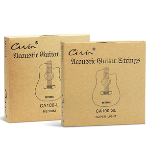 CIVIN Cuerdas de guitarra acústica con núcleo de acero hexangular de alto carbono de alta calidad, juego de 6 cuerdas - Product Image 5