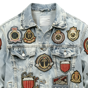 Sáng Tùy Chỉnh Velcro Thư Thêu Các Bản Vá Lỗi Biểu Tượng Phù Hiệu Cho Áo Khoác Thể Thao Túi Cánh Tay Các Bản Vá Lỗi Vải Nhãn Thể Thao Các Bản Vá Lỗi - Product Image 1