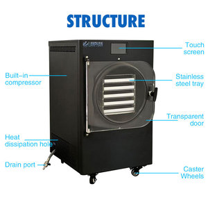 Lanphan 5 lớp 0.5m2 HFD-5S 4kg 6kg dễ dàng sử dụng máy sấy đông khô tại nhà nhỏ cho thực phẩm sử dụng tại nhà sấy khô - Product Image 3