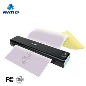 Aimo เครื่องพิมพ์ความร้อนไร้สายบลูทูธ M08F ไร้สายบลูทูธควบคุมด้วย A4เครื่องพิมพ์เทอร์มอลแบบพกพา - Product Image 6