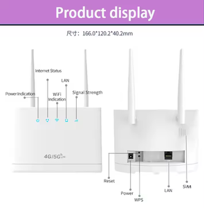 Dispositivos de red inalámbrica de Venta caliente 4G Wifi CPE Router con ranura para tarjeta SIM 4G Lte Router inalámbrico con 1 * LAN - Product Image 5