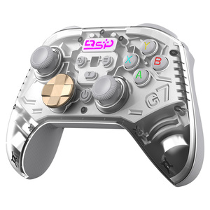 G7 çoklu Platform desteği BT kablosuz uyumlu oyun denetleyicisi IOS Gamepad PC Hall Rocker altı eksenli çift titreşim Joystick - Product Image 1